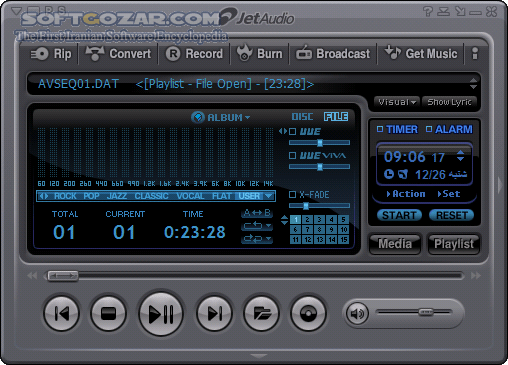 دانلود JetAudio Plus 8.1.11.22010 Retail + Portable - دانلود جت آدیو - سافت گذر