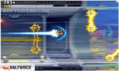 دانلود Jetpack Joyride 1.87.1 for Android +2.3 - دانلود راننده جت پک جوی برای اندروید - سافت گذر