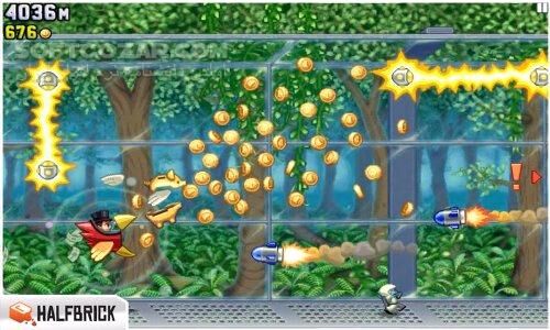 دانلود Jetpack Joyride 1.87.1 for Android +2.3 - دانلود راننده جت پک جوی برای اندروید - سافت گذر