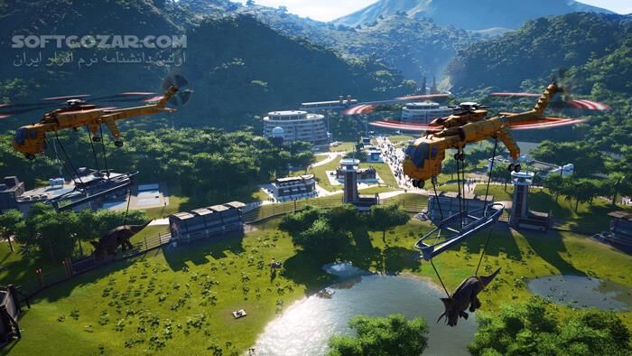 دانلود Jurassic World Evolution Complete Edition - دانلود بازی تکامل دنیای ژوراسیک - سافت گذر