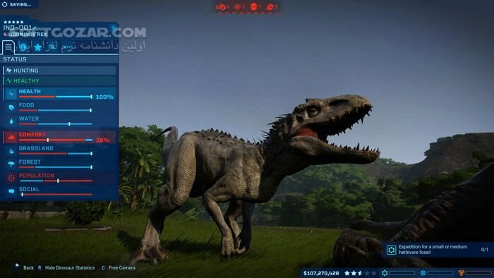 دانلود Jurassic World Evolution Complete Edition - دانلود بازی تکامل دنیای ژوراسیک - سافت گذر