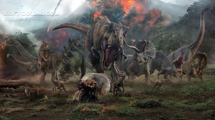 دانلود Jurassic World: Fallen Kingdom 2018 - دانلود دنیای ژوراسیک سقوط پادشاهی - سافت گذر