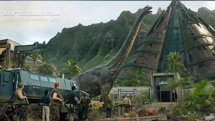 دانلود Jurassic World: Fallen Kingdom 2018 - دانلود دنیای ژوراسیک سقوط پادشاهی - سافت گذر