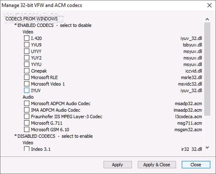 دانلود K-Lite Codec Tweak Tool 6.7.5 - دانلود مجموعه کدک پخش فیلم و صدا - سافت گذر
