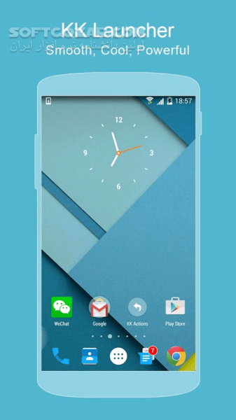 دانلود KK Launcher 7.8 Premium for Android +4.0 - دانلود کاکا لانچر برای اندروید - سافت گذر
