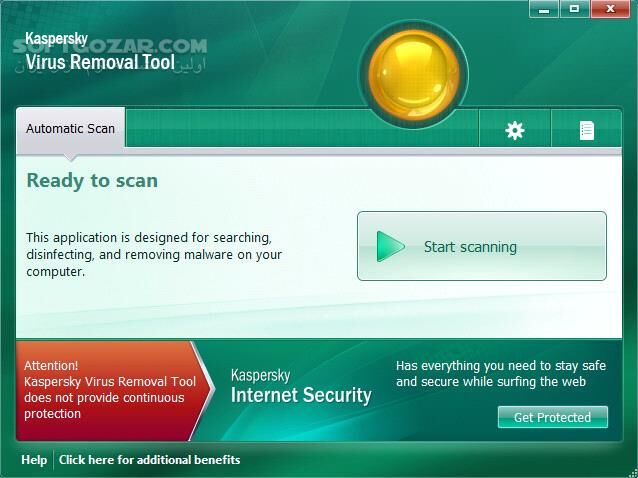دانلود Kaspersky Virus Removal Tool 20.0.12.0 Update 2025.11.30 - دانلود حذف بدافزار کسپرسکی ویروس ریموول - سافت گذر