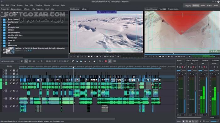 دانلود Kdenlive 25.08.3 - دانلود ویرایش فیلم - سافت گذر