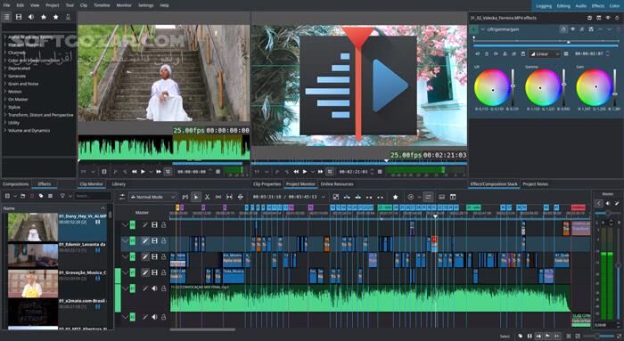 دانلود Kdenlive 25.08.3 - دانلود ویرایش فیلم - سافت گذر