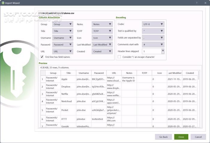 دانلود KeePassXC 2.7.11 - دانلود مدیریت پسورد - سافت گذر