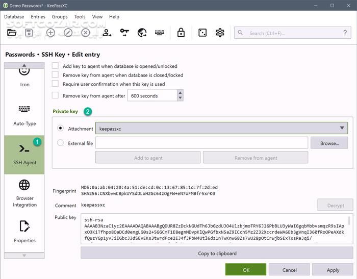 دانلود KeePassXC 2.7.11 - دانلود مدیریت پسورد - سافت گذر