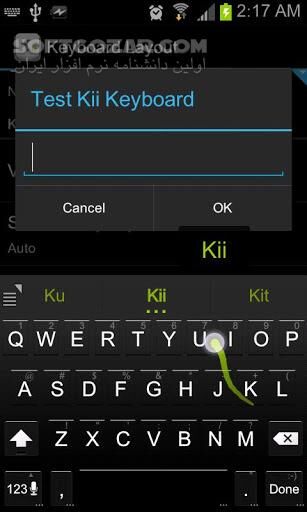 دانلود Kii Keyboard 1.2.24 for Android +2.1 - دانلود کیبرد جدید با امکانات بالا برای اندروید - سافت گذر