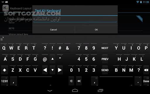 دانلود Kii Keyboard 1.2.24 for Android +2.1 - دانلود کیبرد جدید با امکانات بالا برای اندروید - سافت گذر