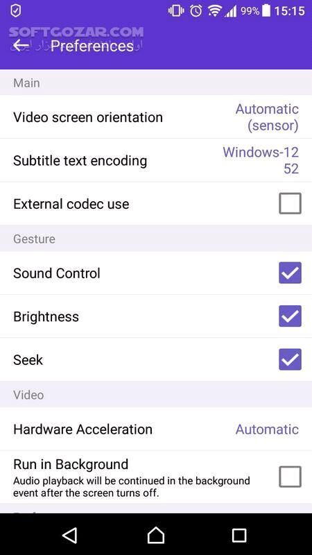 دانلود KMPlayer 35.09.232 / Plus 35.11.251 for Android +7.0 - دانلود کا ام پلیر موبایل برای اندروید - سافت گذر
