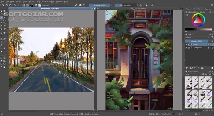 دانلود Krita Studio 5.2.13 - دانلود نقاشی دیجیتال - سافت گذر