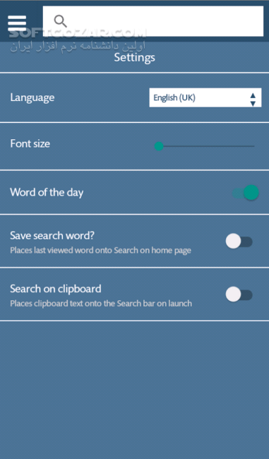 دانلود Longman Dictionary 6th Edition 2.4.2 for Android +4.1 - دانلود دیکشنری انگلیسی لانگمن، ویرایش ششم برای اندروید - سافت گذر