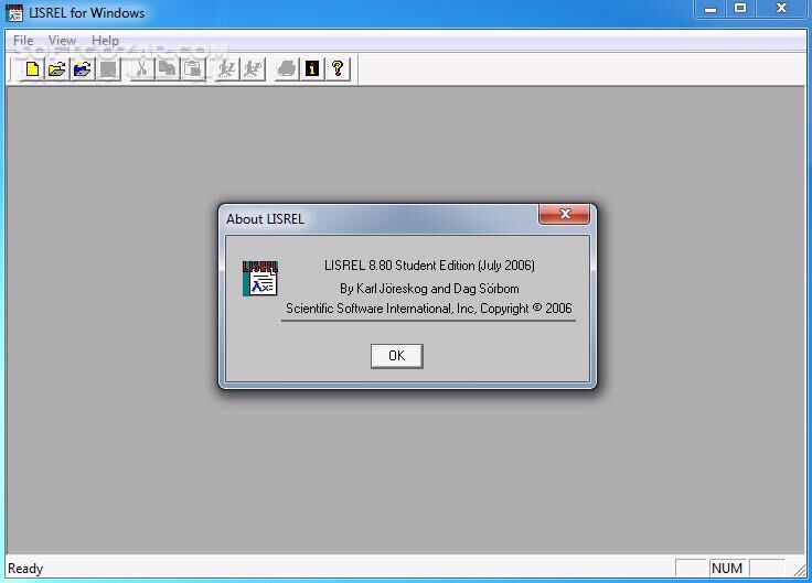 دانلود LISREL 8.8 - دانلود نرم افزار تحلیل آماری جهت محاسبات تحلیل عامل و مدل محاسبات ساختاری - سافت گذر