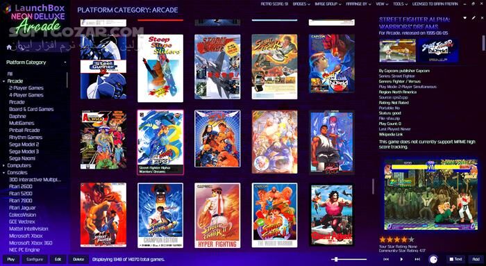 دانلود LaunchBox Premium with Big Box 13.15 (x64) - دانلود لانچ‌باکس - سافت گذر