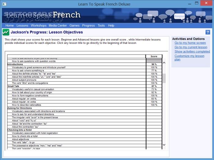 دانلود Learn to Speak French Deluxe 12.0.0.21 - دانلود آموزش زبان فرانسه - سافت گذر