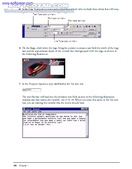 دانلود آموزش Flash MX - دانلود کتاب آموزش فلش ام ایکس - سافت گذر