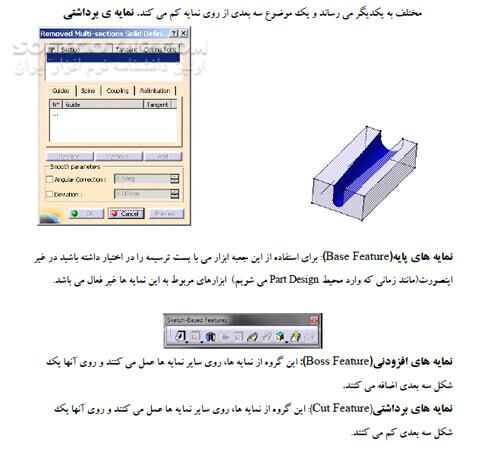 دانلود مقدمه ای از آموزش کتیا - دانلود کتاب CATIA - سافت گذر