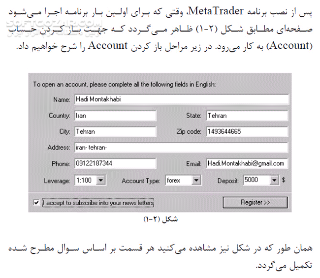 دانلود آموزش MetaTrader - دانلود کتاب آموزش متاتریدر - سافت گذر