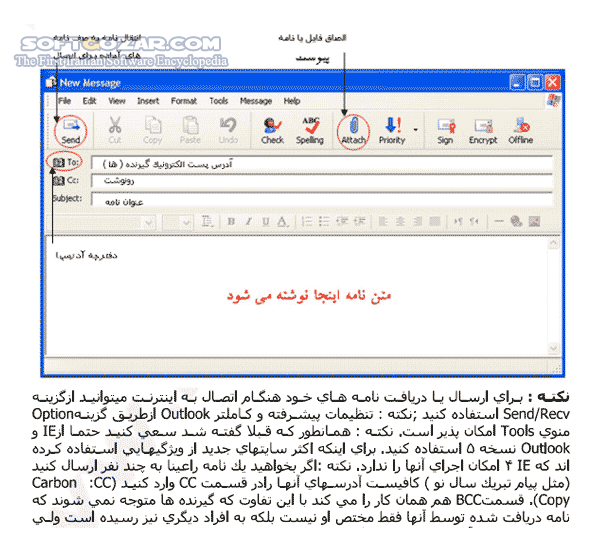 دانلود آموزش نرم افزار Outlook - دانلود کتاب آموزش اوتلاک - سافت گذر