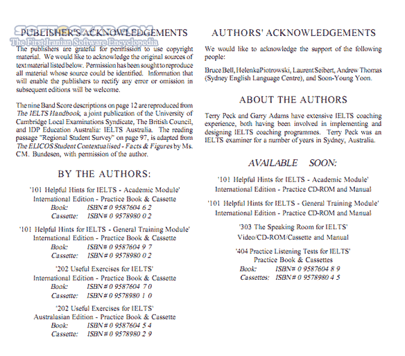 دانلود Learning IELTS - دانلود کتاب آموزش آیتلس - سافت گذر