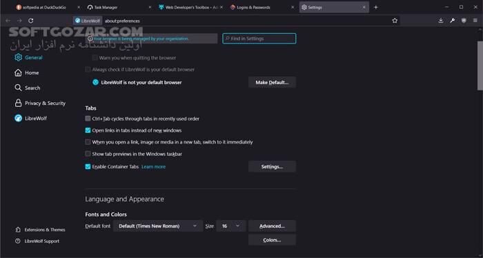 دانلود LibreWolf v145.0.2-2 - دانلود مرورگر لیبرولف - سافت گذر