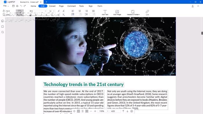 دانلود LightPDF Editor 2.15.8.6 Build 02/20/2025 - دانلود ویرایش فایل های PDF - سافت گذر