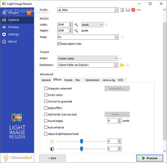 دانلود Light Image Resizer 7.4.0.129 + Portable - دانلود تغییر اندازه عکس - سافت گذر