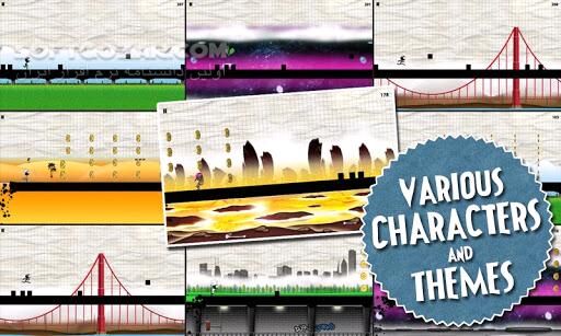 دانلود Line Runner 2 v2.0 for Android +2.2 - دانلود بازی دونده بر روی خطوط 2 برای اندروید - سافت گذر