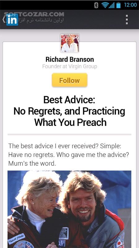 دانلود LinkedIn 4.1.1146 for Android +8.0 - دانلود لینکداین برای اندروید - سافت گذر