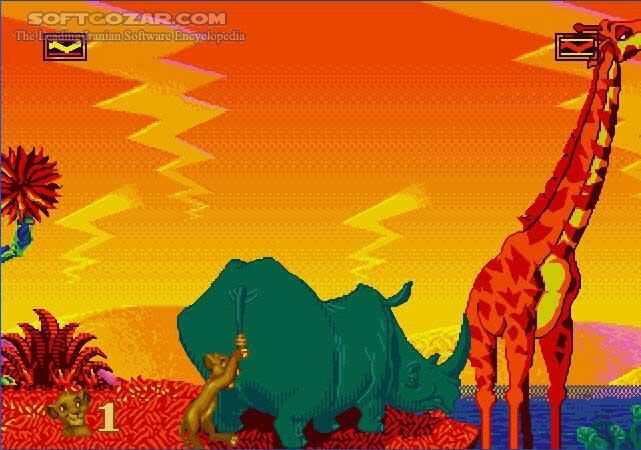 دانلود Lion King - دانلود بازی شیر شاه - سافت گذر