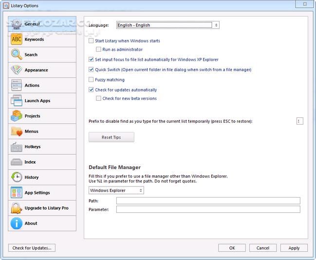دانلود Listary Pro 6.0.11.35 - دانلود نرم افزار جستجوی پیشرفته فایل ها - سافت گذر