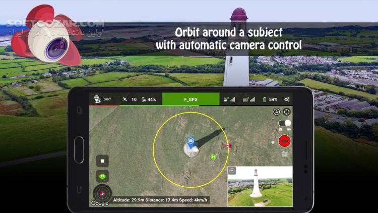 دانلود Litchi for DJI Mavic / Phantom / Inspire / Spark v4.19.0-g for Android +5.0 - دانلود کنترل پهپاد های DJI برای اندروید - سافت گذر