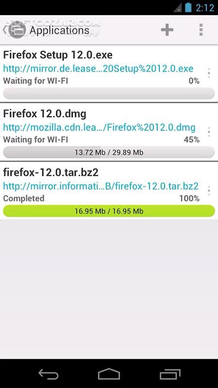 دانلود Loader Droid PRO download manager 1.0.1 for Android +2.3 - دانلود افزایش سرعت و مدیریت دانلود برای اندروید - سافت گذر