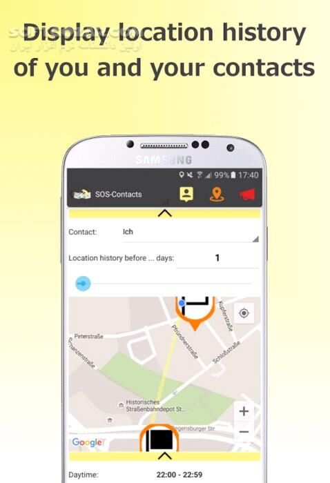 دانلود Friend & Family Locator + v2.6.5 for Android +4.1 - دانلود بهترین نرم افزار موقعیت یاب اندرویدی برای اندروید - سافت گذر