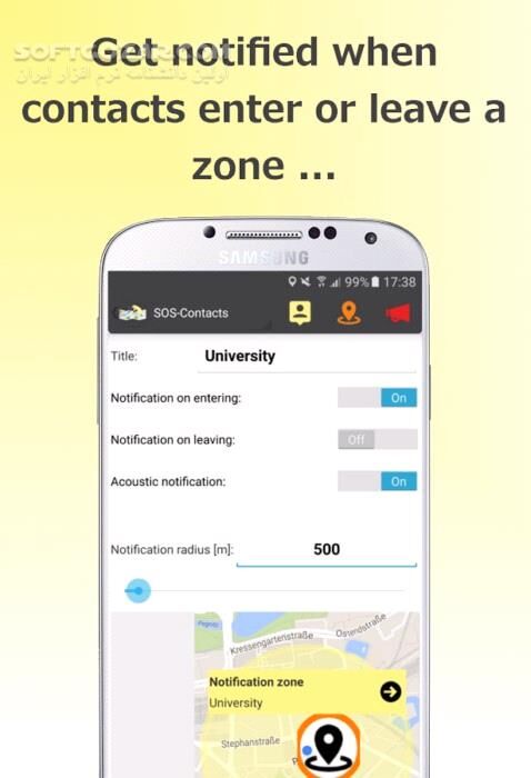 دانلود Friend & Family Locator + v2.6.5 for Android +4.1 - دانلود بهترین نرم افزار موقعیت یاب اندرویدی برای اندروید - سافت گذر