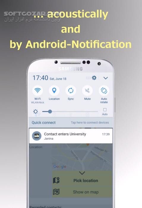 دانلود Friend & Family Locator + v2.6.5 for Android +4.1 - دانلود بهترین نرم افزار موقعیت یاب اندرویدی برای اندروید - سافت گذر