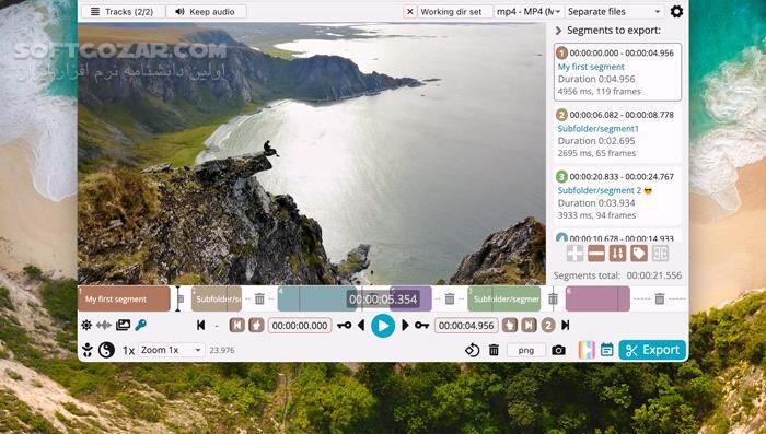دانلود LosslessCut 3.67.1 - دانلود برش فیلم - سافت گذر