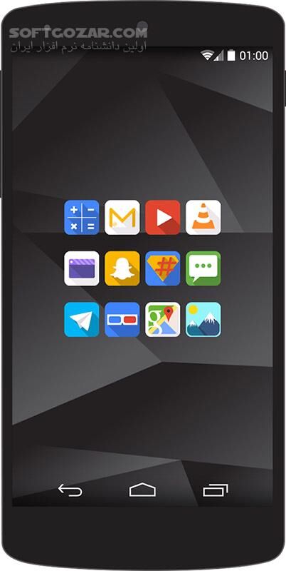 دانلود Lucid 1.0.10 for Android +3.1 - دانلود 1000 آیکون با کیفیت 144*144 برای اندروید - سافت گذر