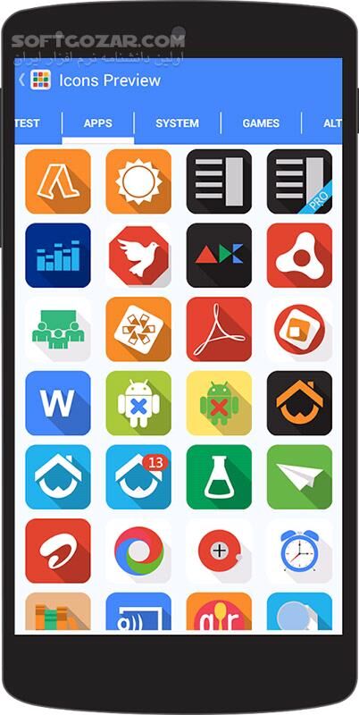 دانلود Lucid 1.0.10 for Android +3.1 - دانلود 1000 آیکون با کیفیت 144*144 برای اندروید - سافت گذر