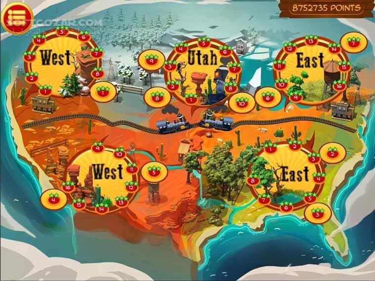 دانلود Lucky Luke - Transcontinental Railroad - دانلود بازی لوک خوش‌شانس - راه آهن قاره‌پیما - سافت گذر