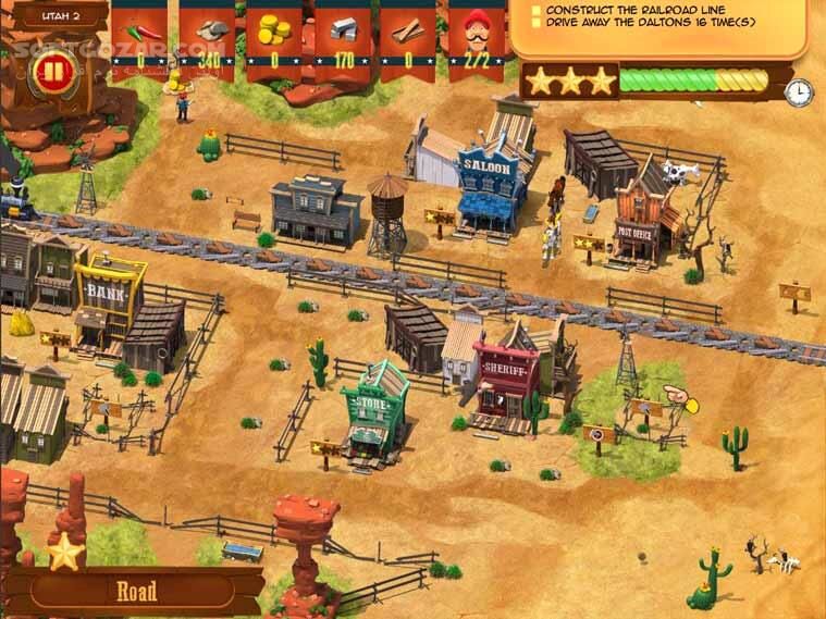 دانلود Lucky Luke - Transcontinental Railroad - دانلود بازی لوک خوش‌شانس - راه آهن قاره‌پیما - سافت گذر