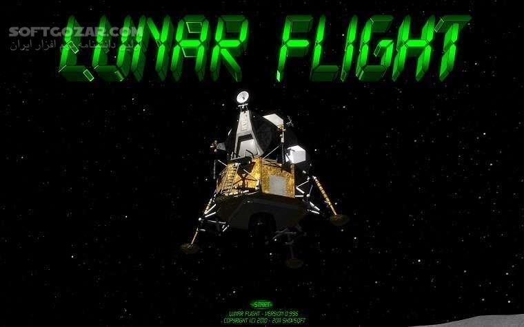 دانلود Lunar Flight 1.84 + Update 1.92 - دانلود بازی شبیه‌ساز پرواز با سفینه در ماه - سافت گذر