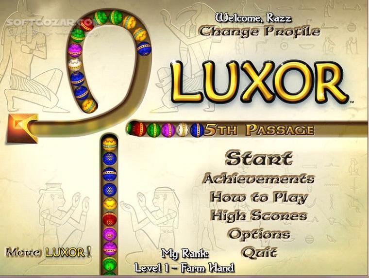 دانلود Luxor 5th Passage 1.0.0.8 - دانلود بازی لوکسور - پنجمین گذرگاه - سافت گذر