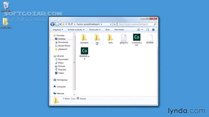 دانلود Lynda - Exporting Data to Files with PHP - دانلود فیلم آموزش استخراج داده‌ها بصورت فایل از طریق پی‌اچ‌پی - سافت گذر
