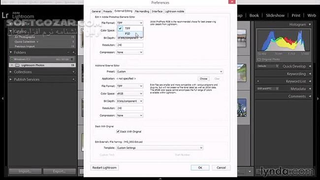 دانلود Lynda - Using Lightroom and Photoshop Elements Together - دانلود فیلم آموزش استفاده‌ی همزمان از نرم‌افزارهای لایت‌روم و فتوشاپ اِلِمِنتس  - سافت گذر