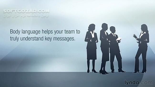 دانلود Lynda - Body Language for Leaders - دانلود فیلم آموزش اصول استفاده از زبان بدن برای رؤسا و مدیران - سافت گذر