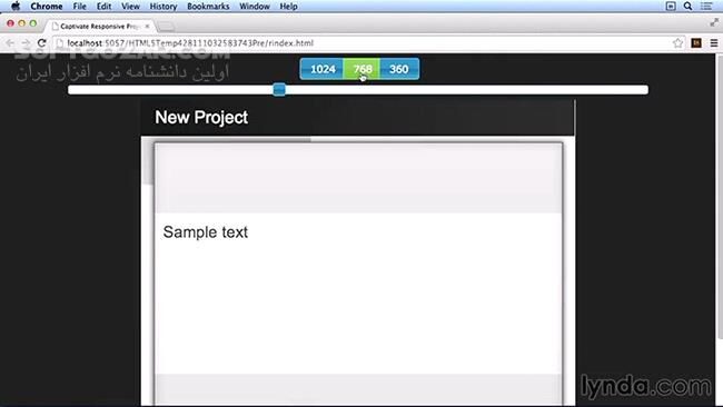 دانلود Lynda - Captivate 8 Essential Training - دانلود فیلم آموزش کار با نرم‌افزار کپتیویت 8 - سافت گذر